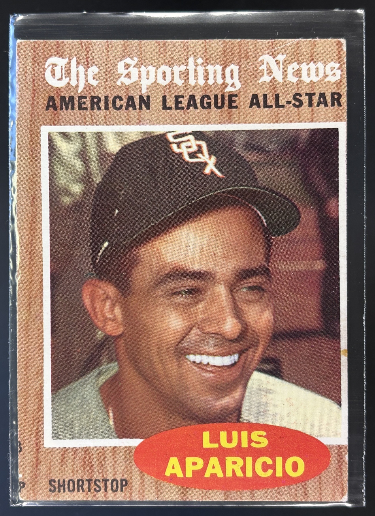 Card image for 1962 TOPPS LUIS APARICIO #469 ALL-STAR CHICAGO WHITE SOX