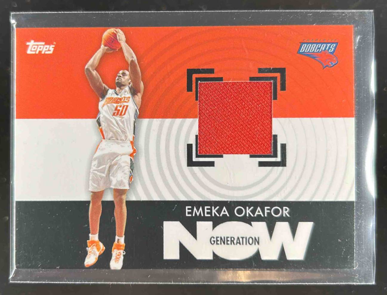 Card image for 2007-08 TOPPS EMEKA OKAFOR GENERATION NOW RELICS #GNR-EO