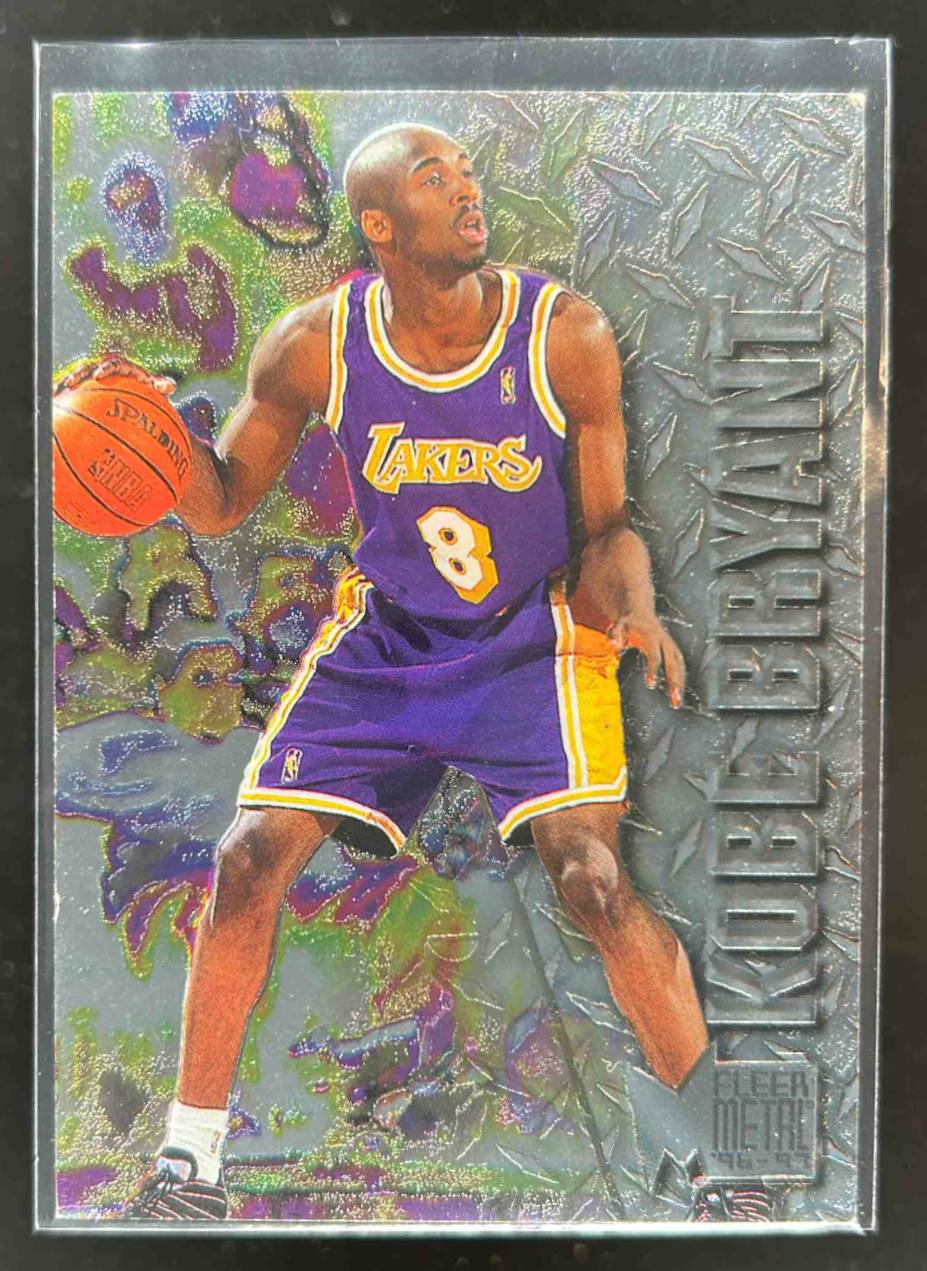 Card image for 1996 SKYBOX METAL KOBE BRYANT #181 RC ROOKIE LOS ANGELES LAKERS