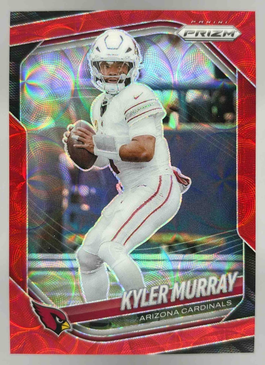 Card image for 2024 Panini Football Prizm Kyler Murray Choice Red /20 #1 Arizona Cardinals