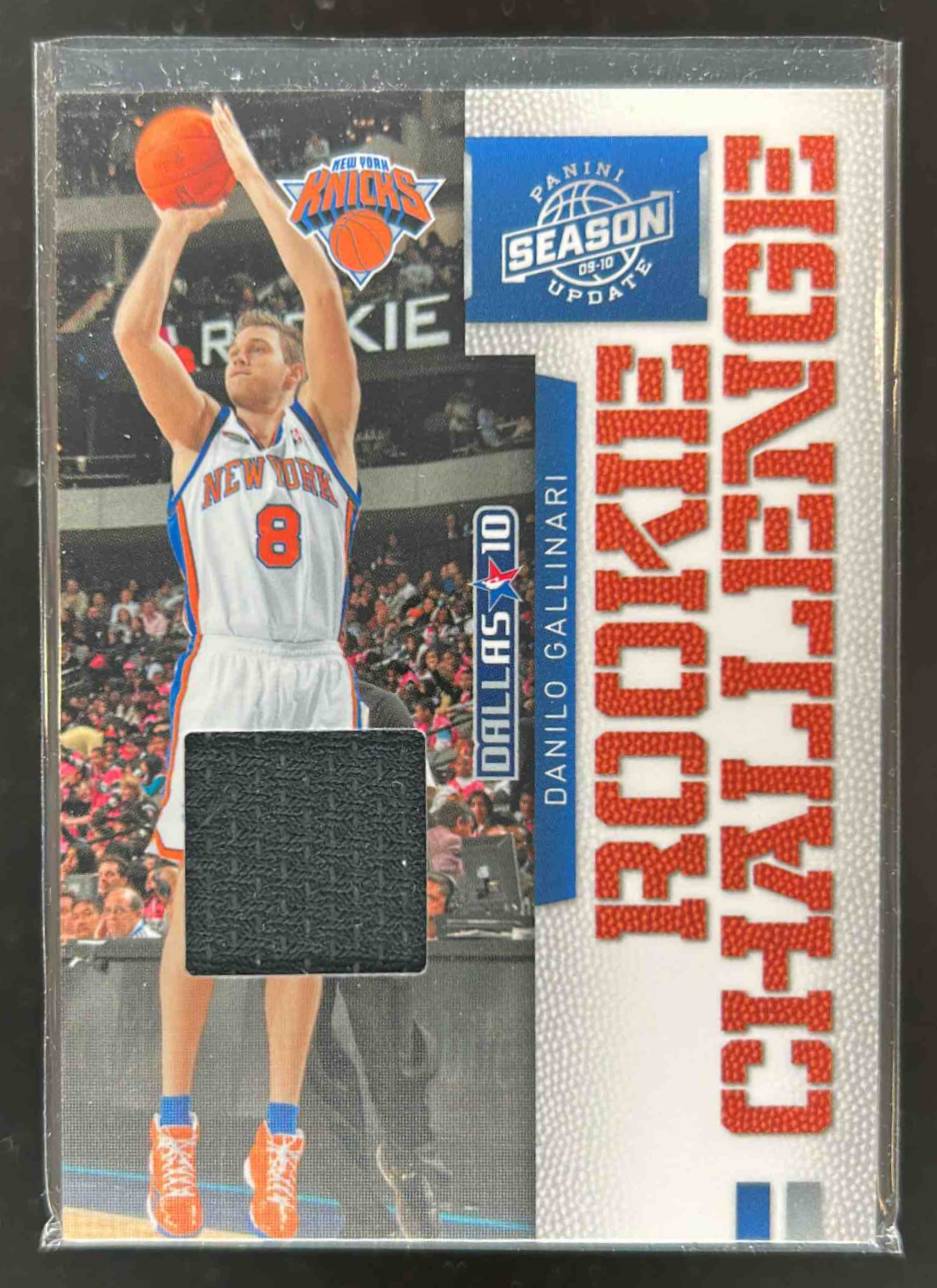 Card image for 2009-10 Panini Season Update Danilo Gallinari Rookie Challenge Jerseys #6