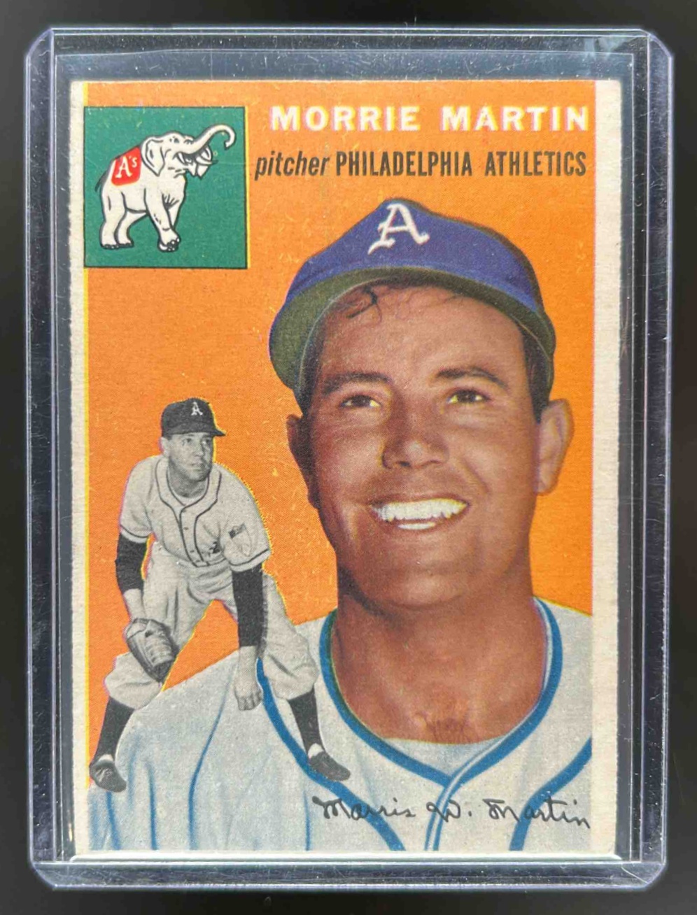 Card image for 1954 TOPPS MORRIE MARTIN #168