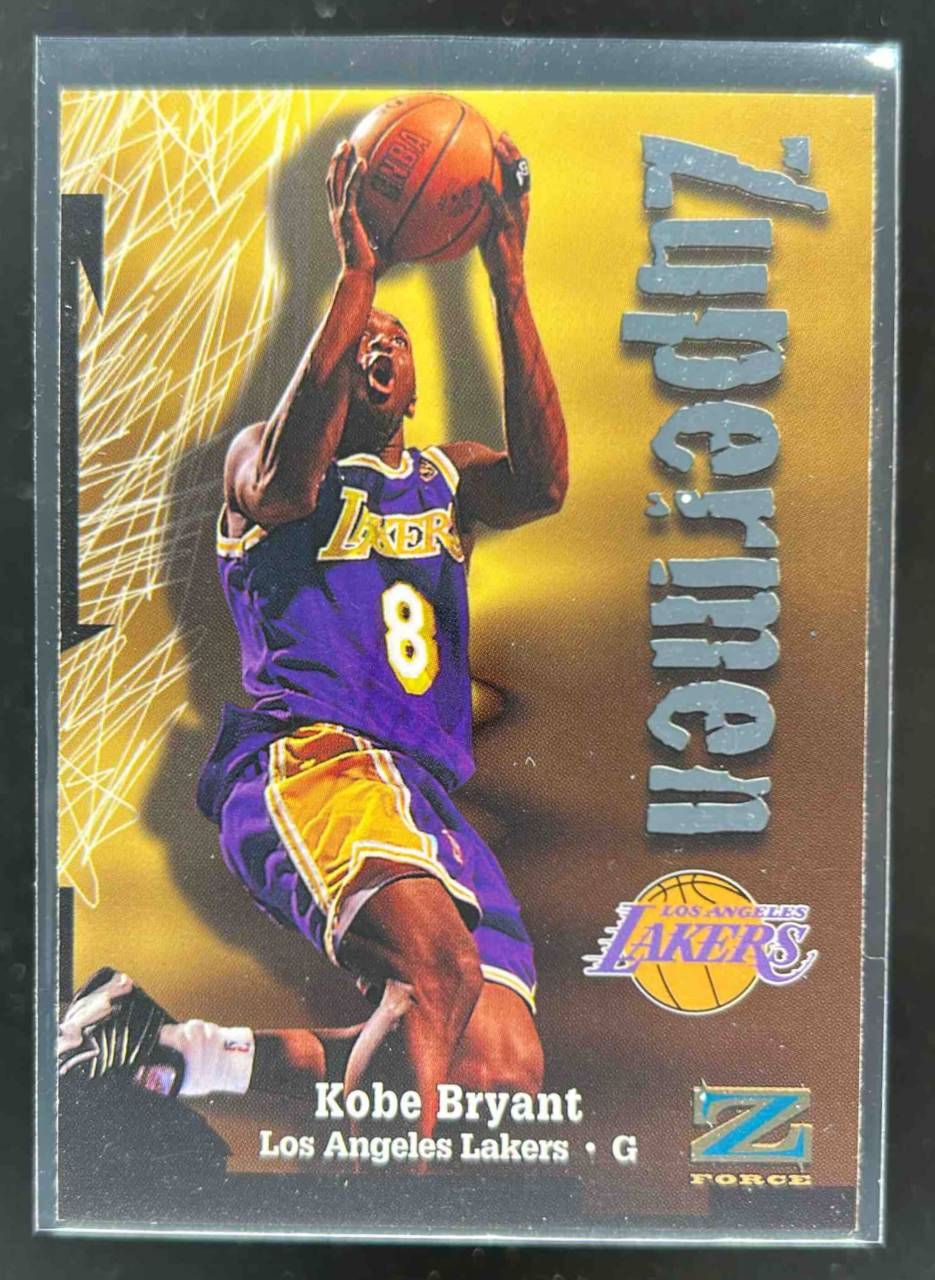 Card image for 1997-98 SKYBOX Z-FORCE KOBE BRYANT #195 LOS ANGELES LAKERS