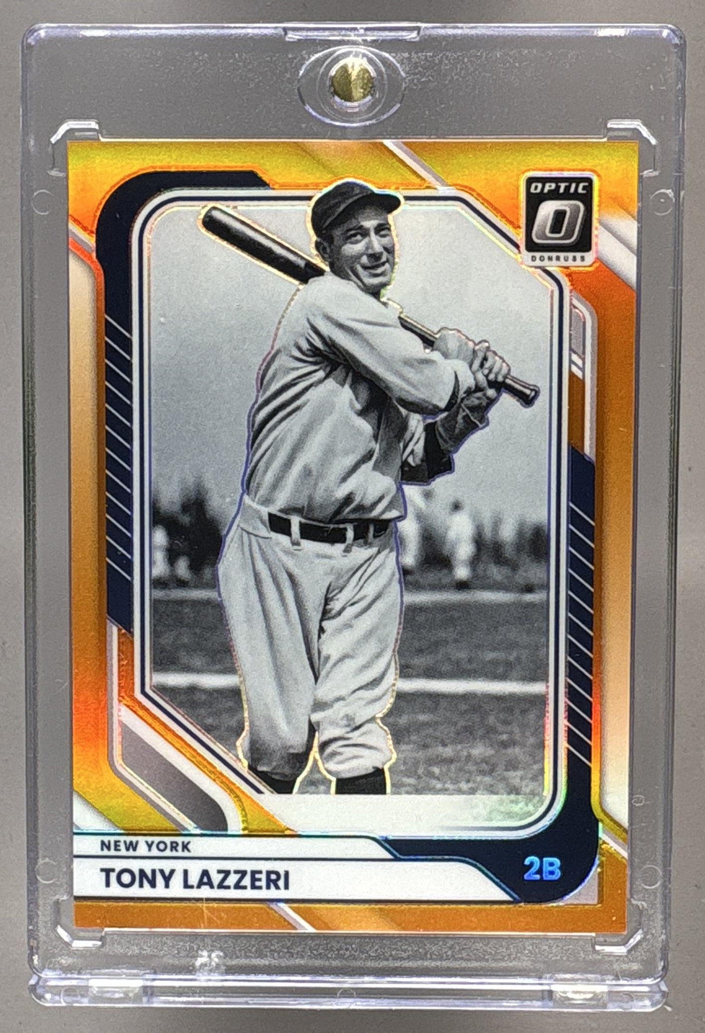 2026 PANINI DONRUSS TONY LAZZERI #95 OPTIC ORANGE 37/199 YANKEES