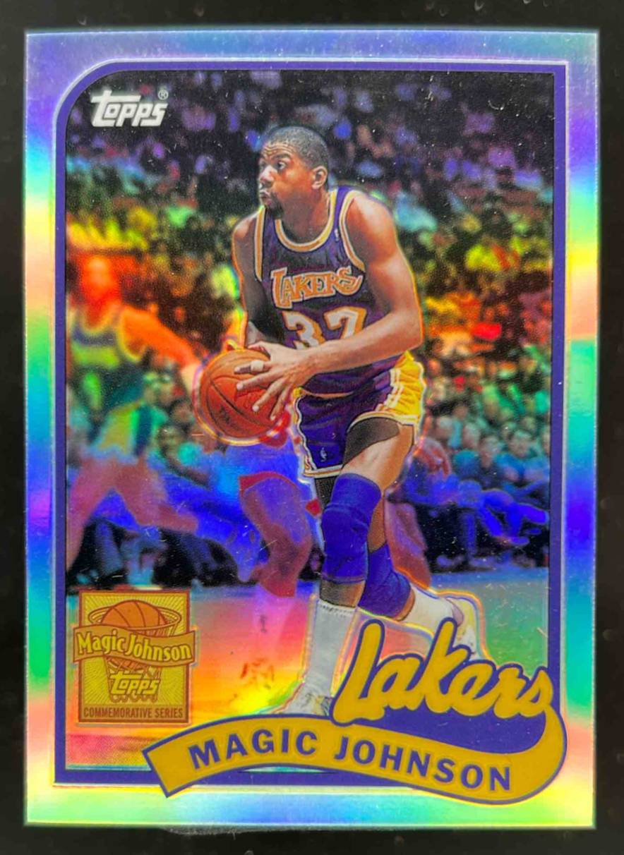 Card image for 2000-01 Topps Chrome Magic Johnson Cards That Never Were Refractor #MJ7