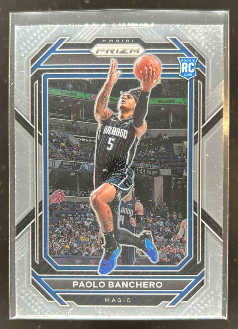 Card image for 2022-23 PANINI PRIZM PAOLO BANCHERO #249 RC ROOKIE ORLANDO MAGIC
