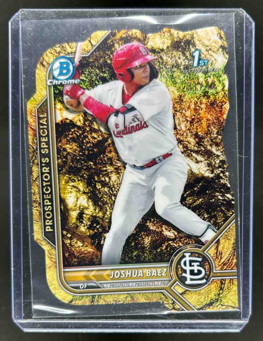 Joshua Baez 2022 Bowman Chrome Prospector's Special Die Cut Variation /49