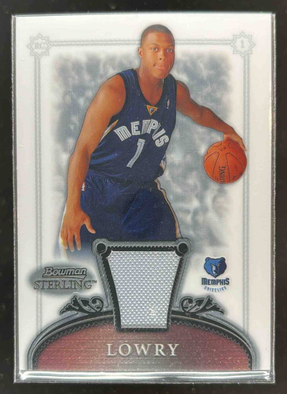 Card image for 2006-07 BOWMAN STERLING KYLE LOWRY #70 MEM RC ROOKIE MEMPHIS GRIZZLIES