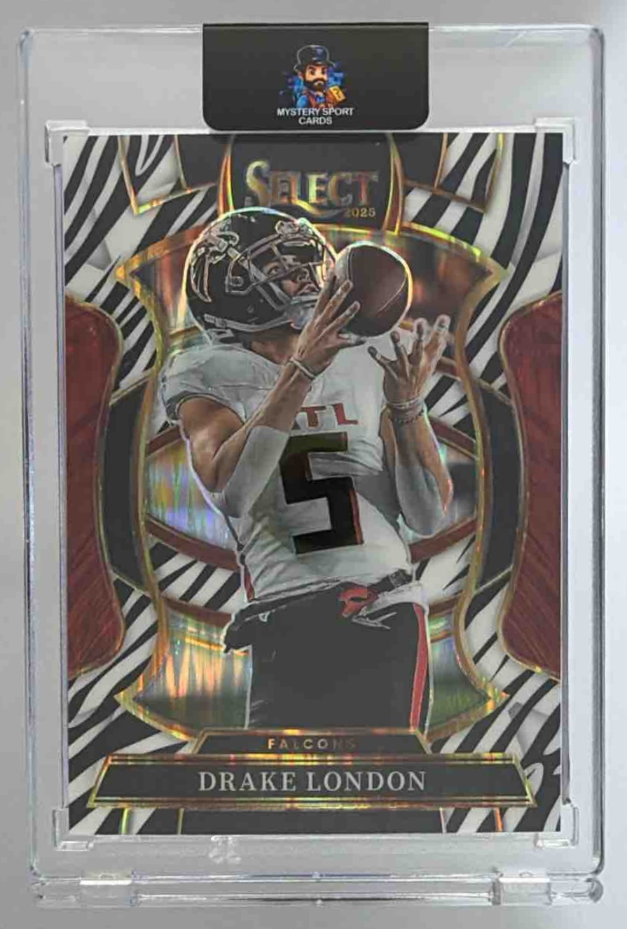 Card image for 2025 Panini Football Select Drake London Concourse #47 Atlanta Falcons