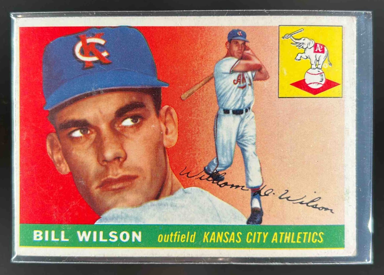 Card image for 1955 TOPPS BILL WILSON #86