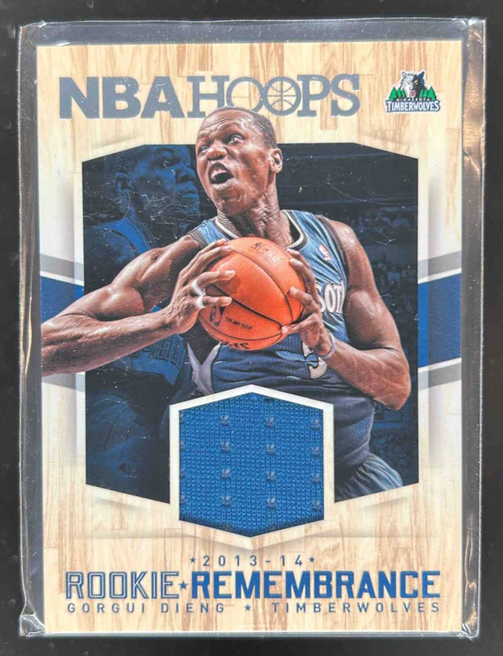 Card image for 2015-16 Panini Hoops Gorgui Dieng Rookie Remembrance #RR-GD