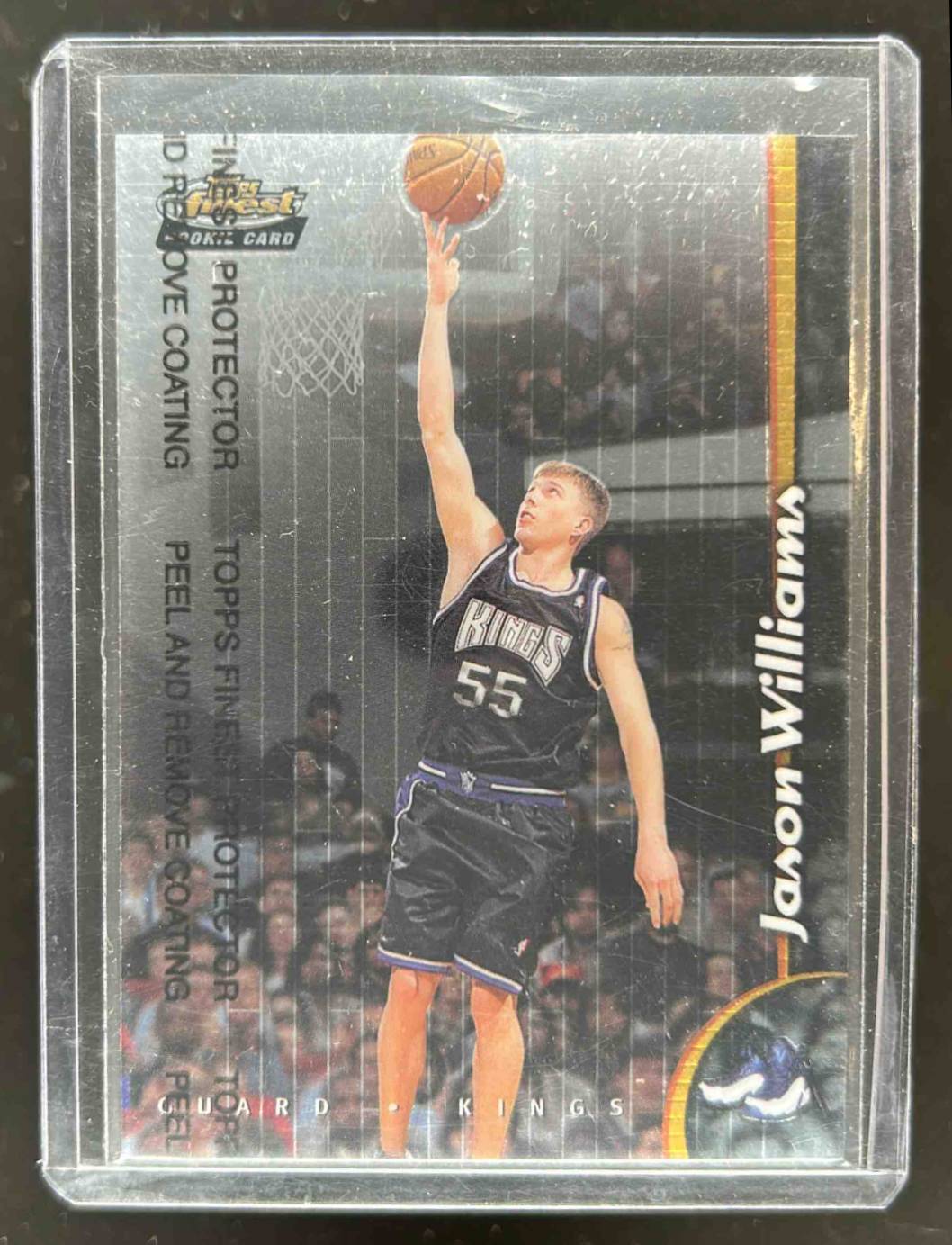 Card image for 1998-99 TOPPS FINEST JASON WILLIAMS #232 RC ROOKIE SACRAMENTO KINGS
