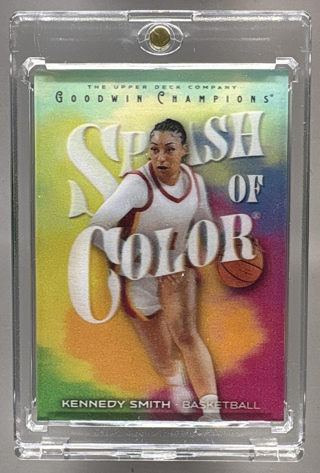2026 UPPER DECK KENNEDY SMITH #S3D-KS SPLASH OF COLOR 3-D LEVEL 1 RC