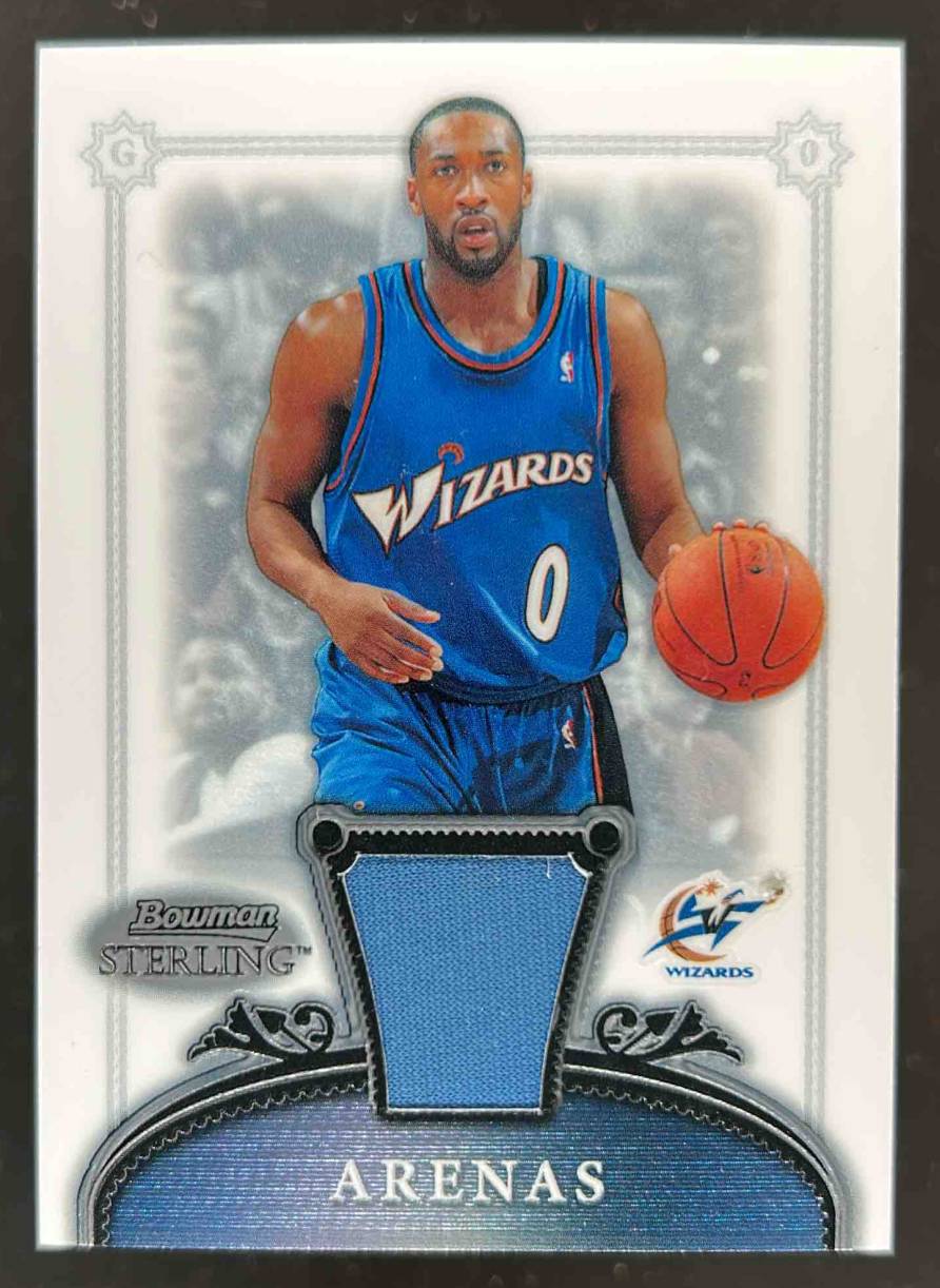 Card image for 2006-07 BOWMAN STERLING GILBERT ARENAS #23 MEM WASHINGTON WIZARDS