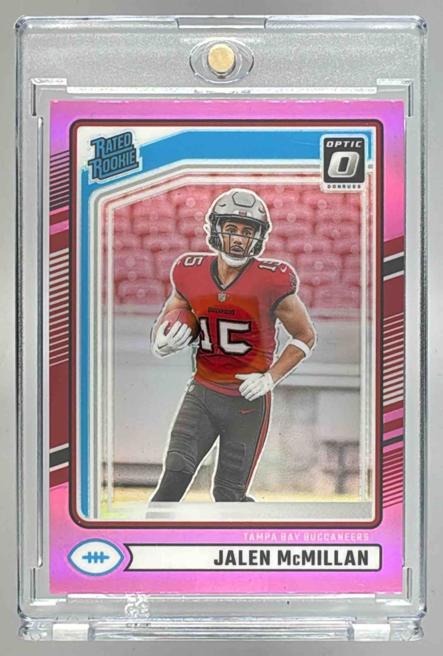 Card image for 2024 Panini Donruss Jalen McMillan #388 RC Rated Rookie Buccaneers