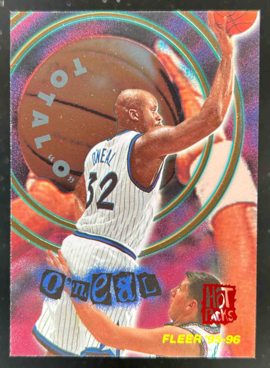 Card image for 1995-96 FLEER SHAQUILLE O'NEAL TOTAL O HOT PACK #6 ORLANDO MAGIC
