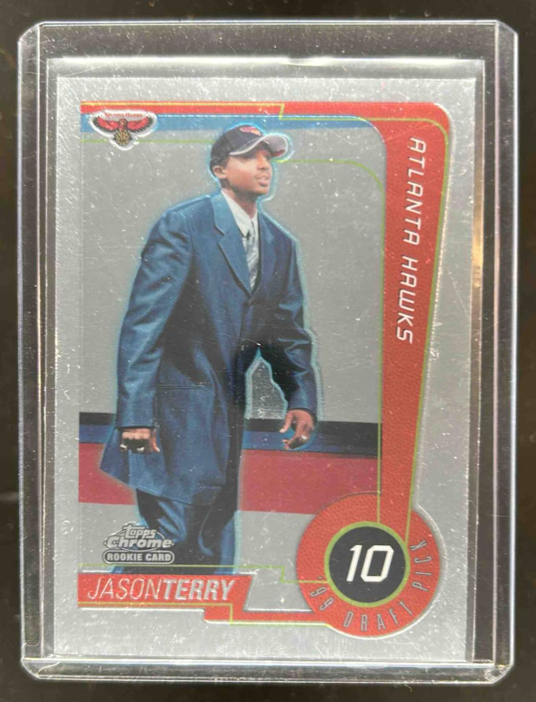 Card image for 1999-00 TOPPS CHROME JASON TERRY #111 RC ROOKIE ATLANTA HAWKS