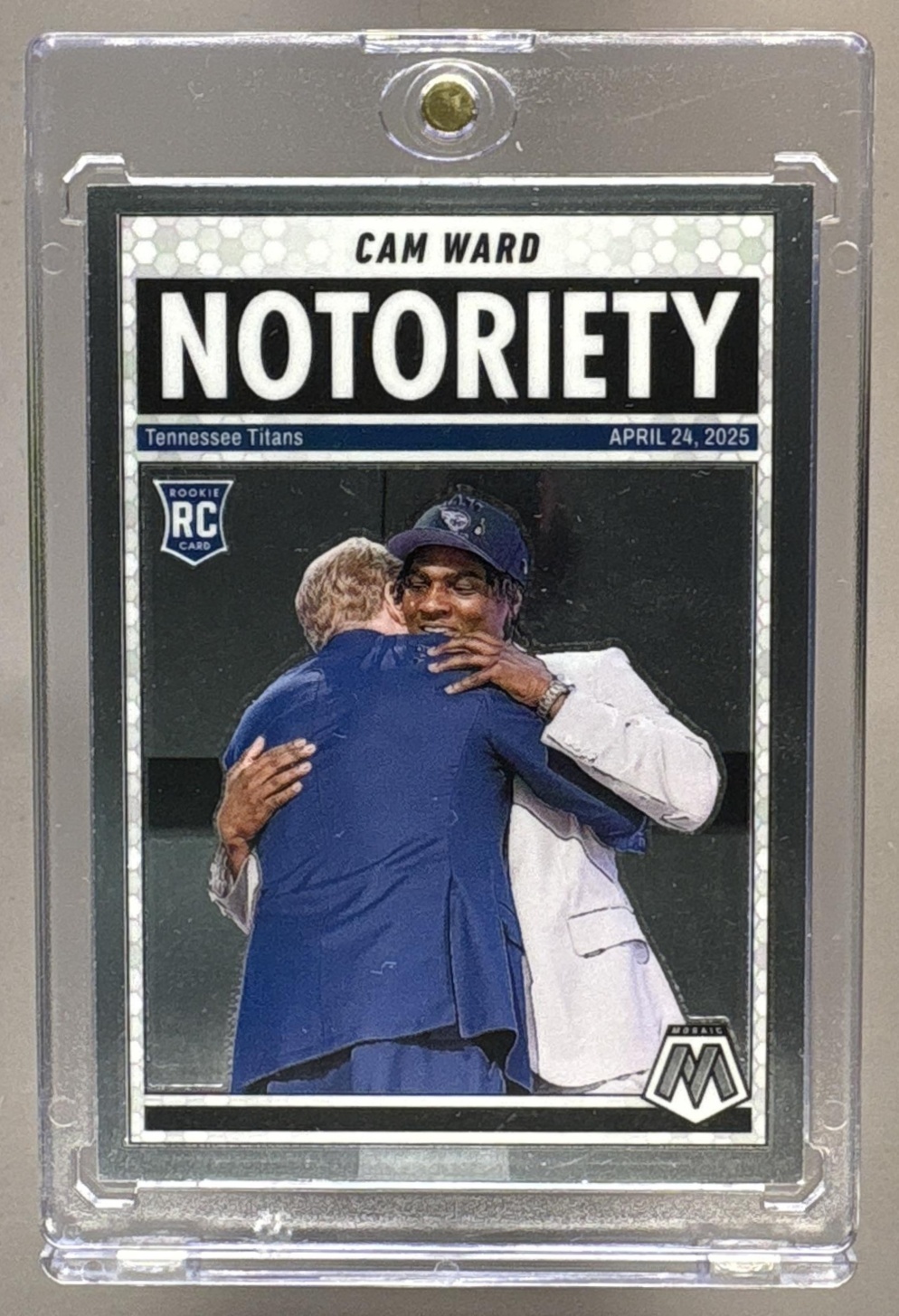 2025 PANINI MOSAIC CAM WARD #17 NOTORIETY RC TITANS