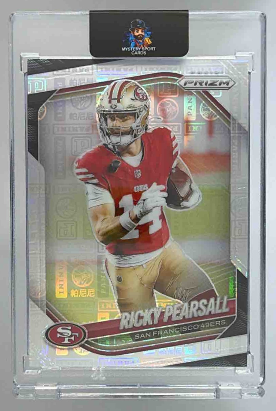 Card image for 2025 Panini Football Prizm Ricky Pearsall #99 San Francisco 49ers