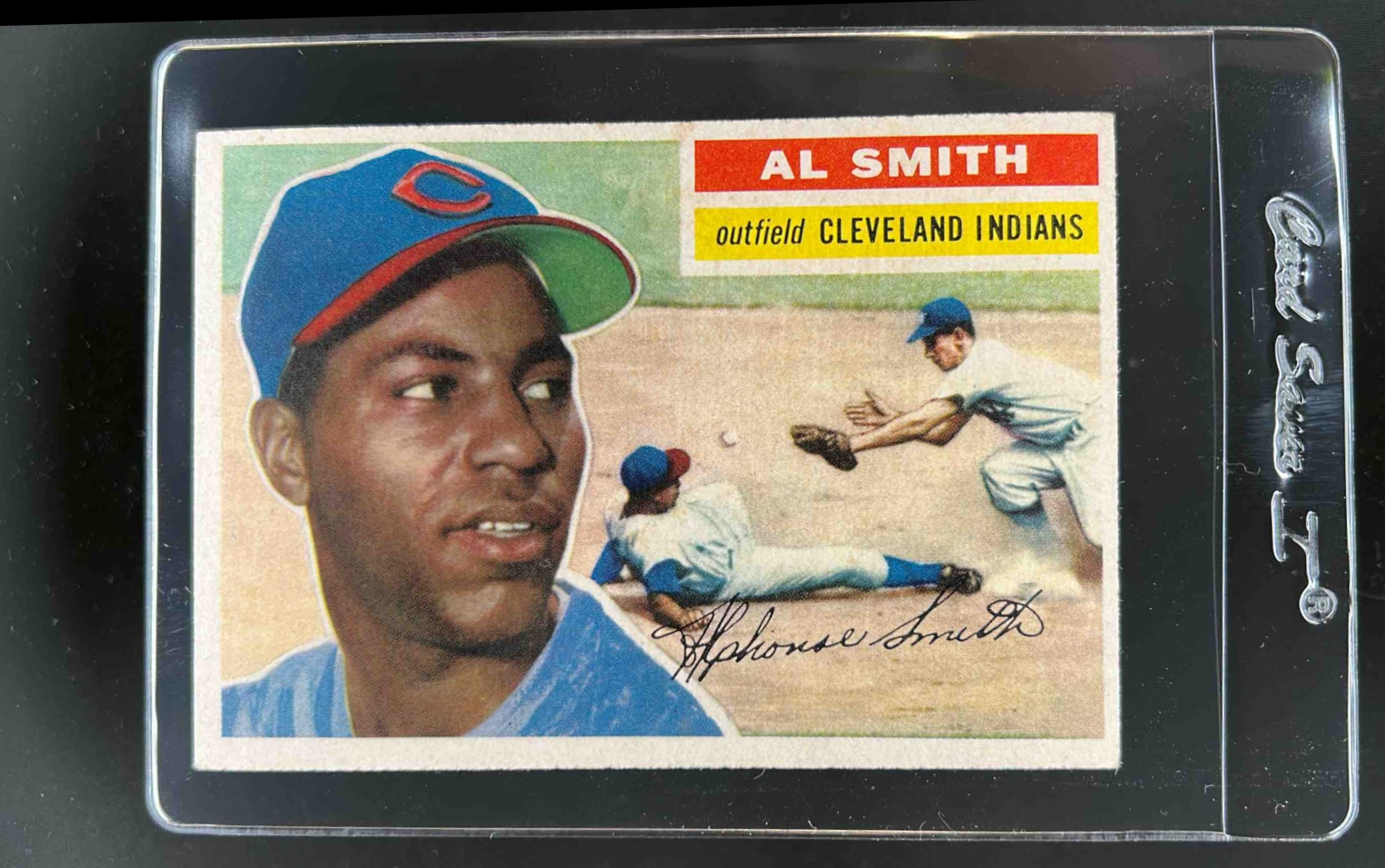 Card image for 1956 TOPPS BASEBALL AL SMITH #105B