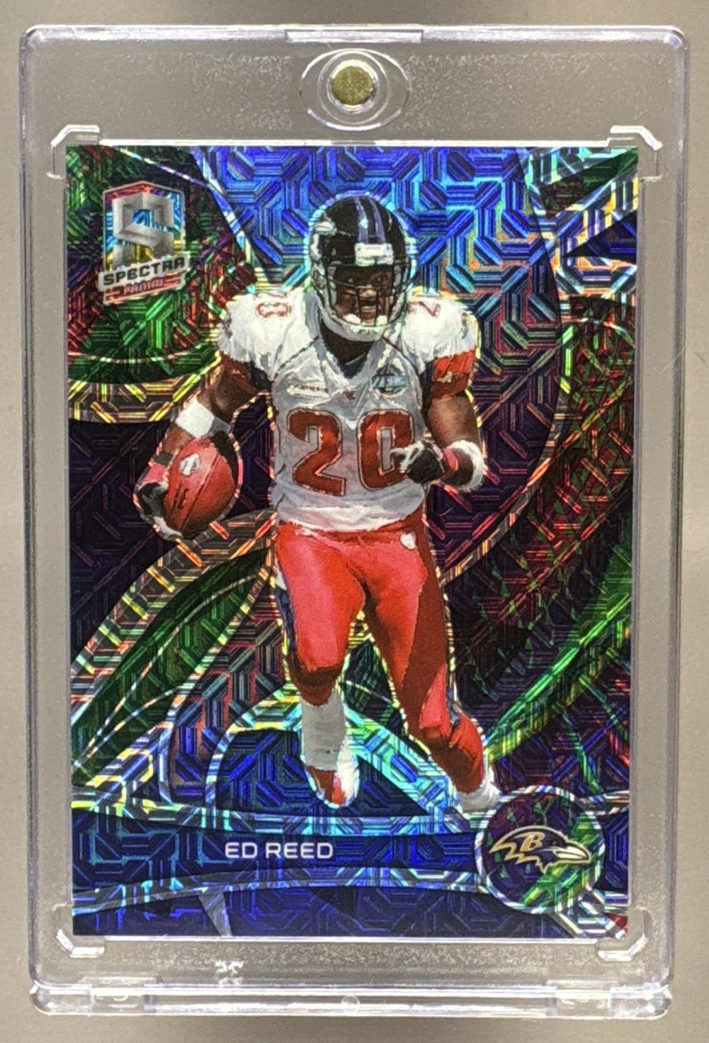 2022 PANINI SPECTRA ED REED #104 META 23/25 RAVENS