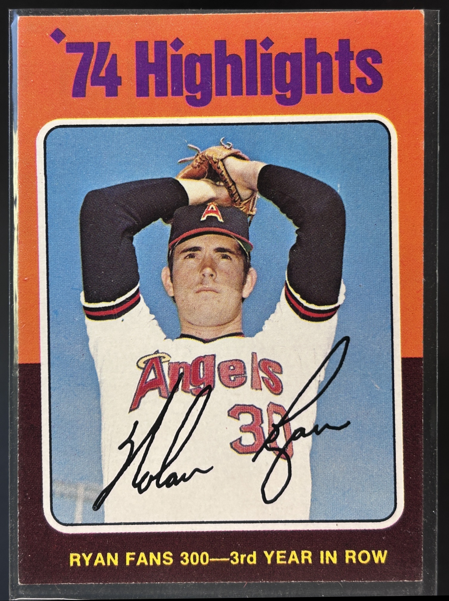 Card image for 1975 TOPPS NOLAN RYAN #5 CALIFORNIA ANGELS