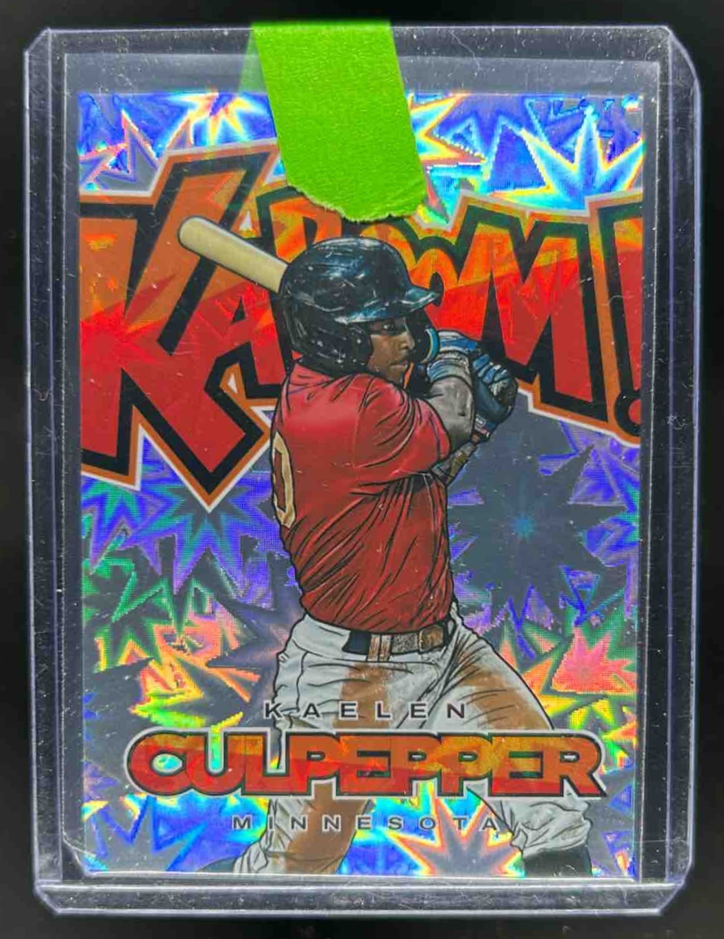 Kaelen Culpepper 2024 Panini Baseball Prospect Edition Kaboom! Minnesota Twins