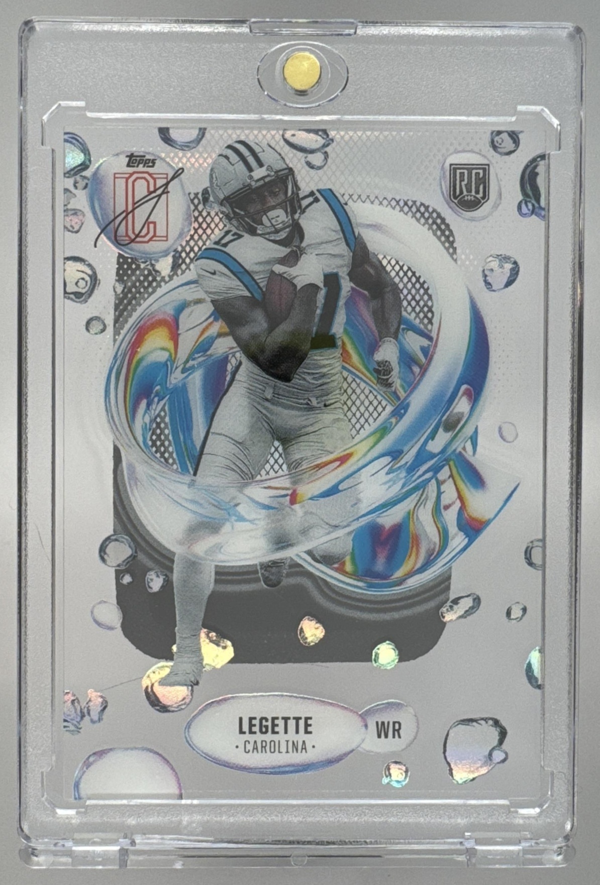 Card image for 2024 Topps Signature Class Xavier Legette Fluidity #F-9 RC Panthers