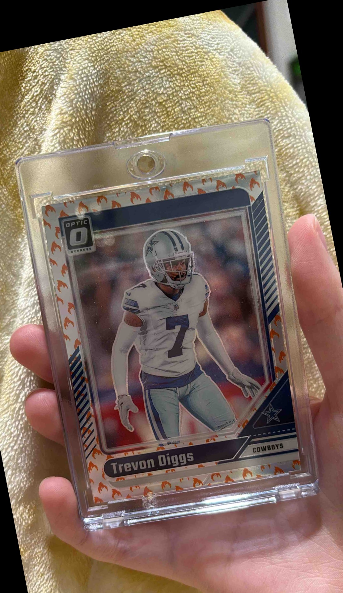 Card image for 2024 Panini Football Donruss Optic Trevon Diggs #55 Dallas Cowboys