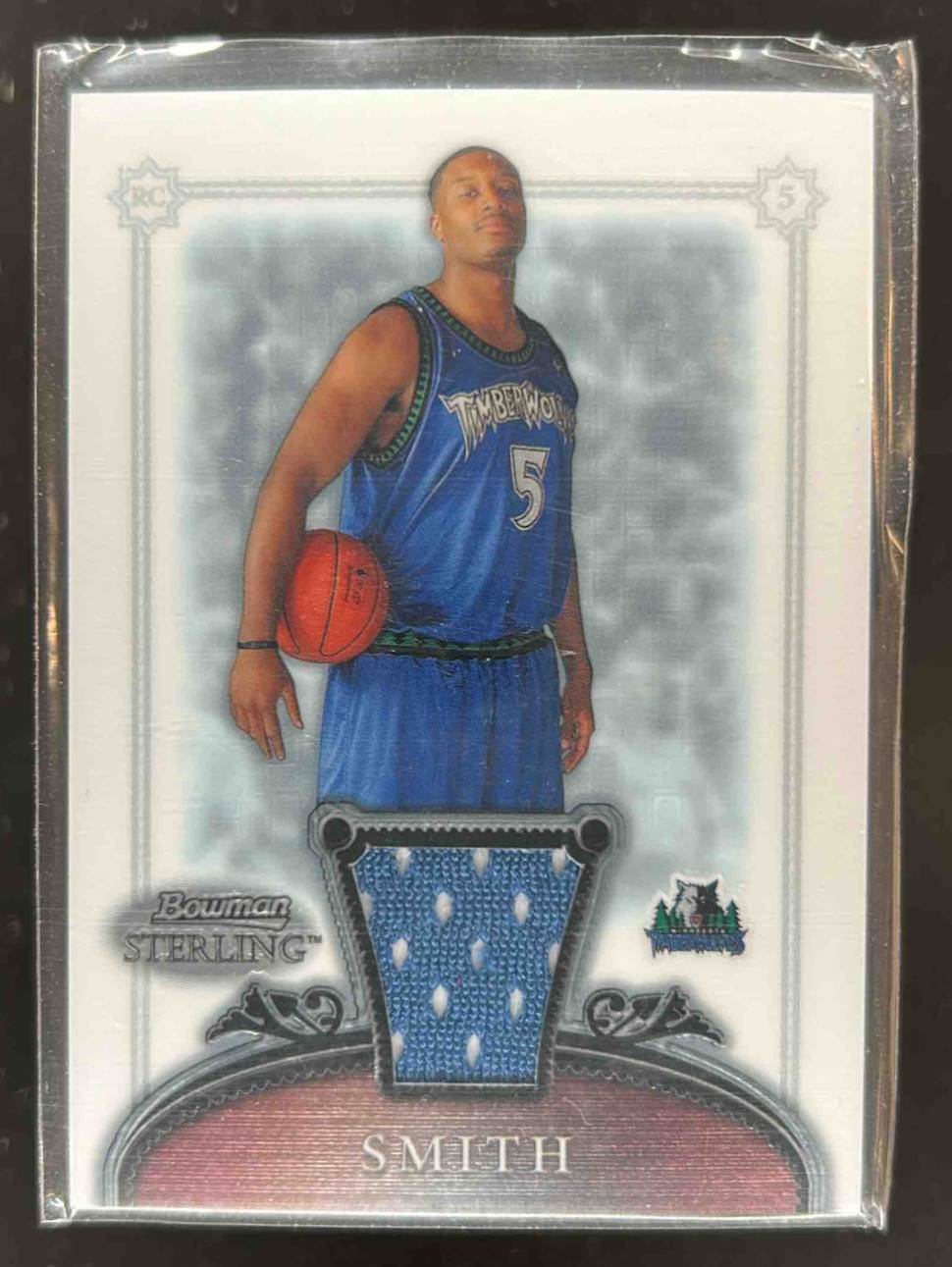 Card image for 2006-07 BOWMAN STERLING CRAIG SMITH #63 MEM RC ROOKIE MINNESOTA TIMBERWOLVES