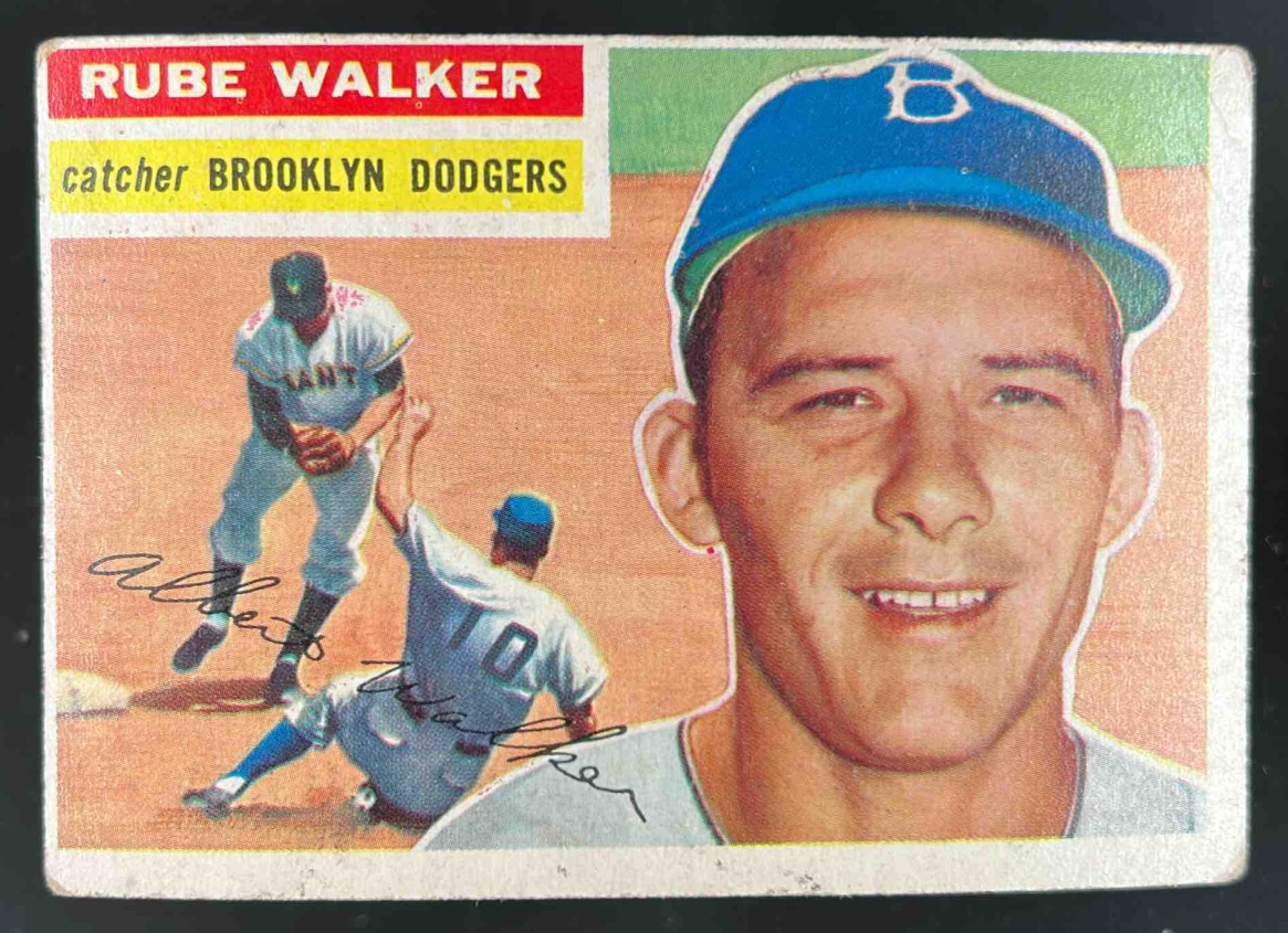 Card image for 1956 TOPPS BASEBALL RUBE WALKER #333