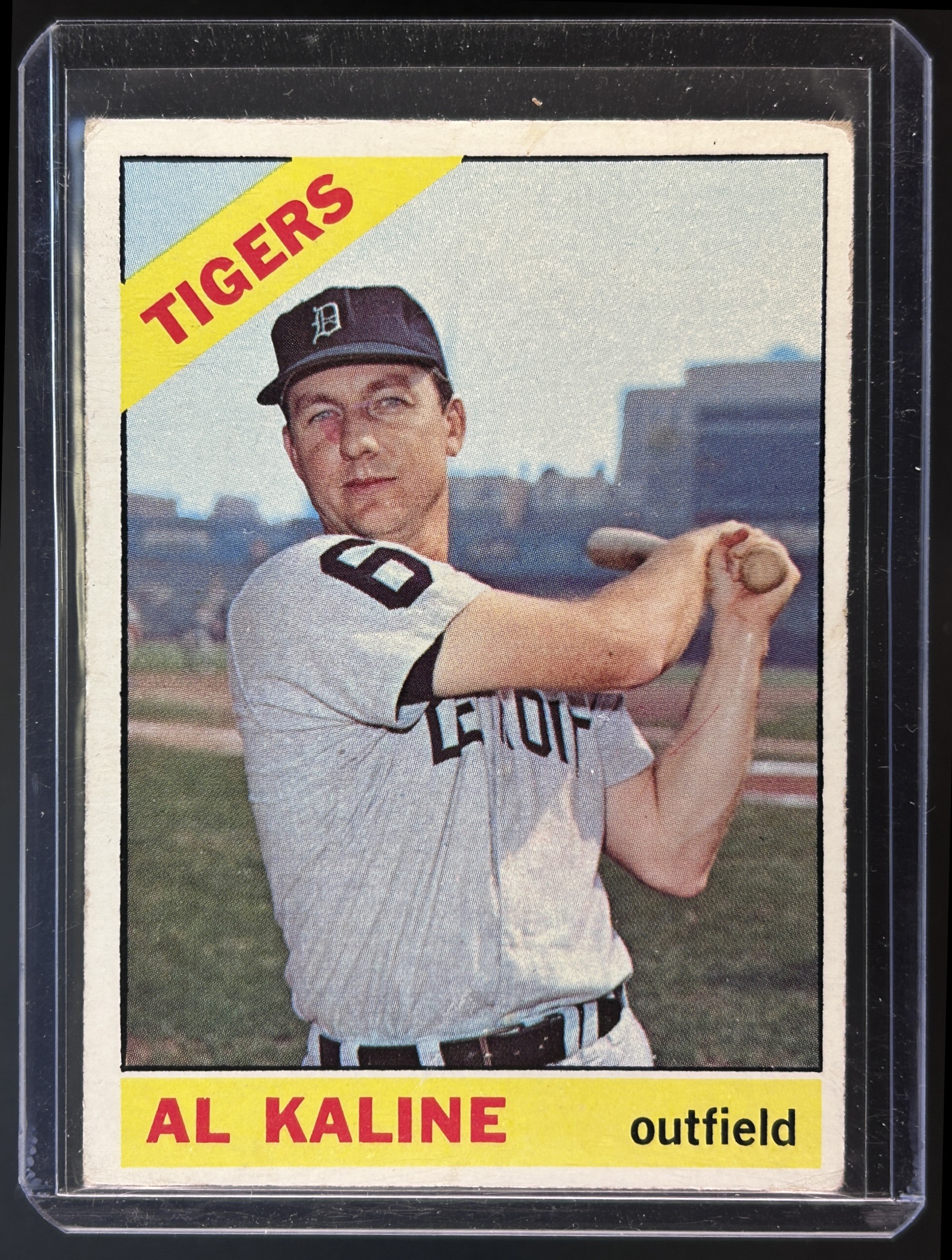 Card image for 1966 TOPPS AL KALINE #410 DETROIT TIGERS