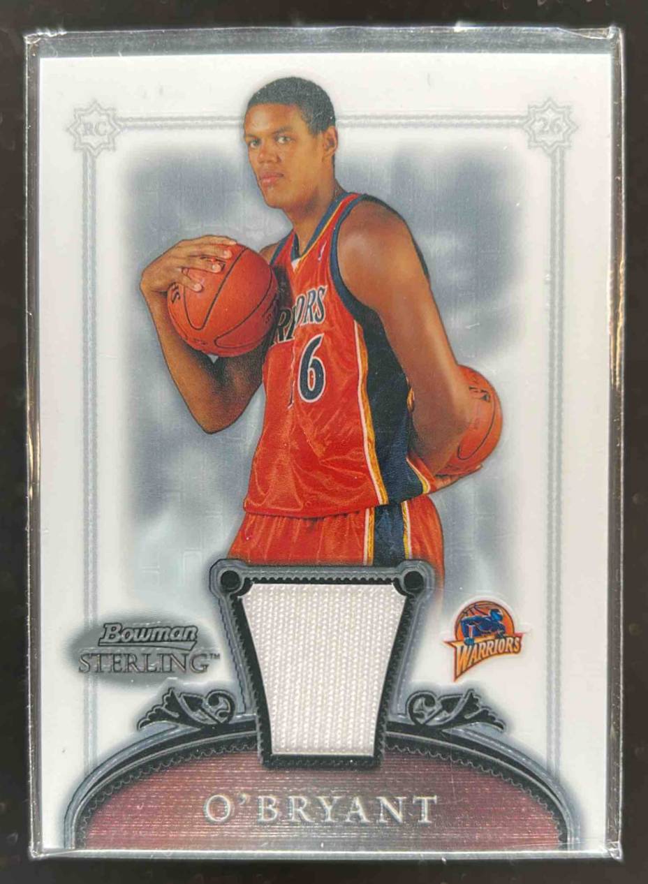 Card image for 2006-07 BOWMAN STERLING PATRICK O'BRYANT #66 MEM RC ROOKIE GOLDEN STATE WARRIORS