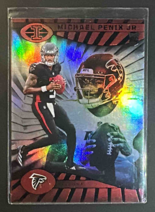 Card image for 2024 Panini Illusions Michael Penix Jr. #4 RC Falcons