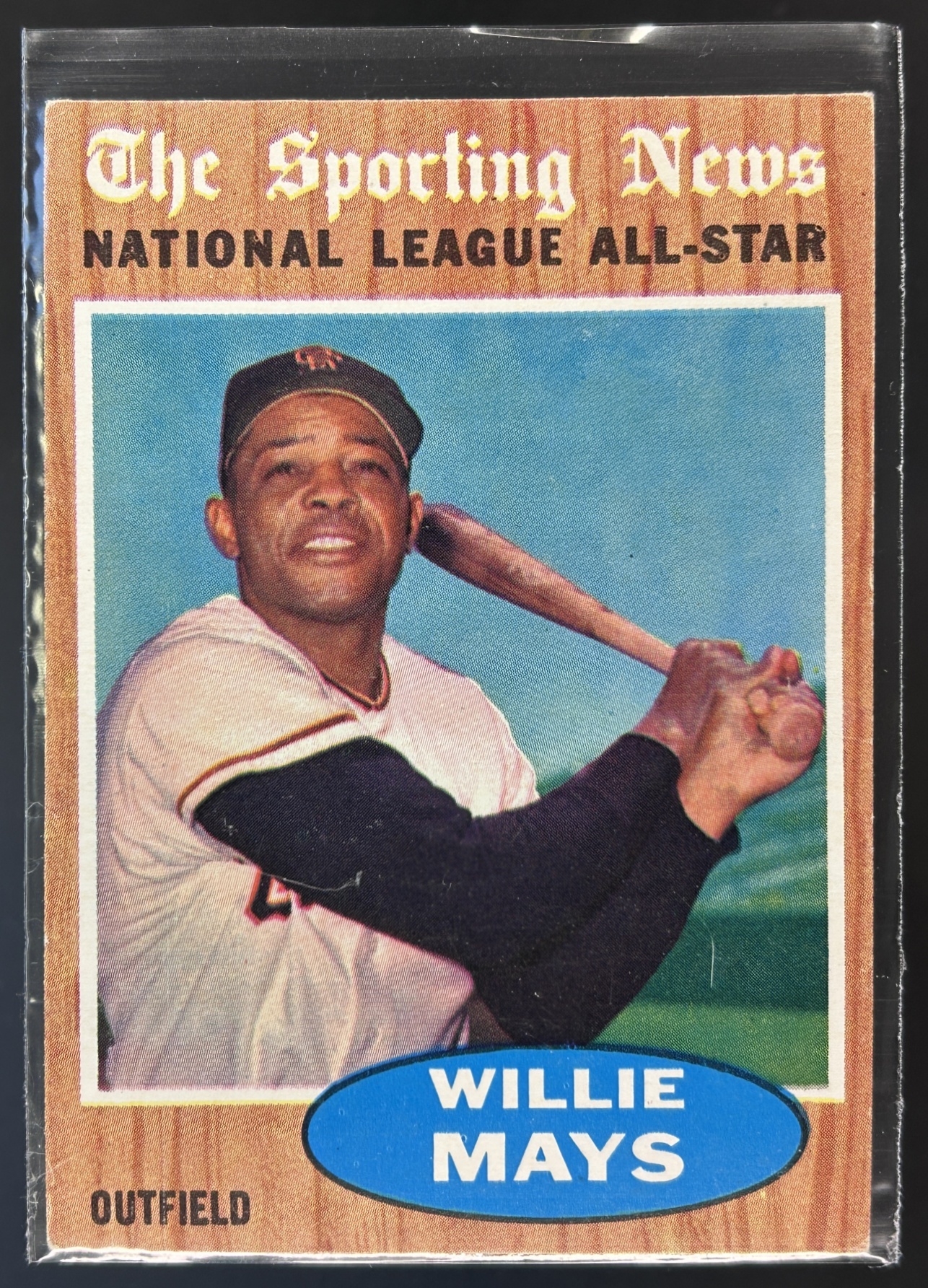 Card image for 1962 TOPPS WILLIE MAYS #395 ALL-STAR SAN FRANCISCO GIANTS