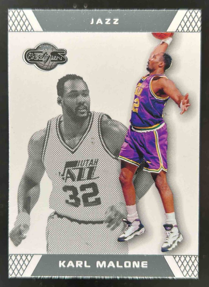 Card image for 2007-08 TOPPS CO-SIGNERS KARL MALONE #42 UTAH JAZZ