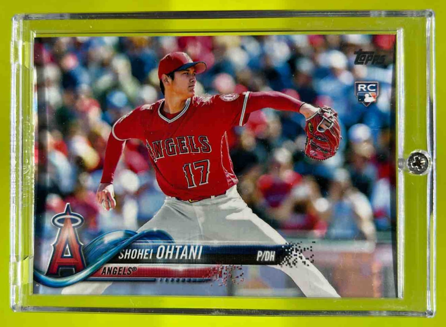 Shohei Ohtani 2018 Topps Rookie Image Variation Bonus