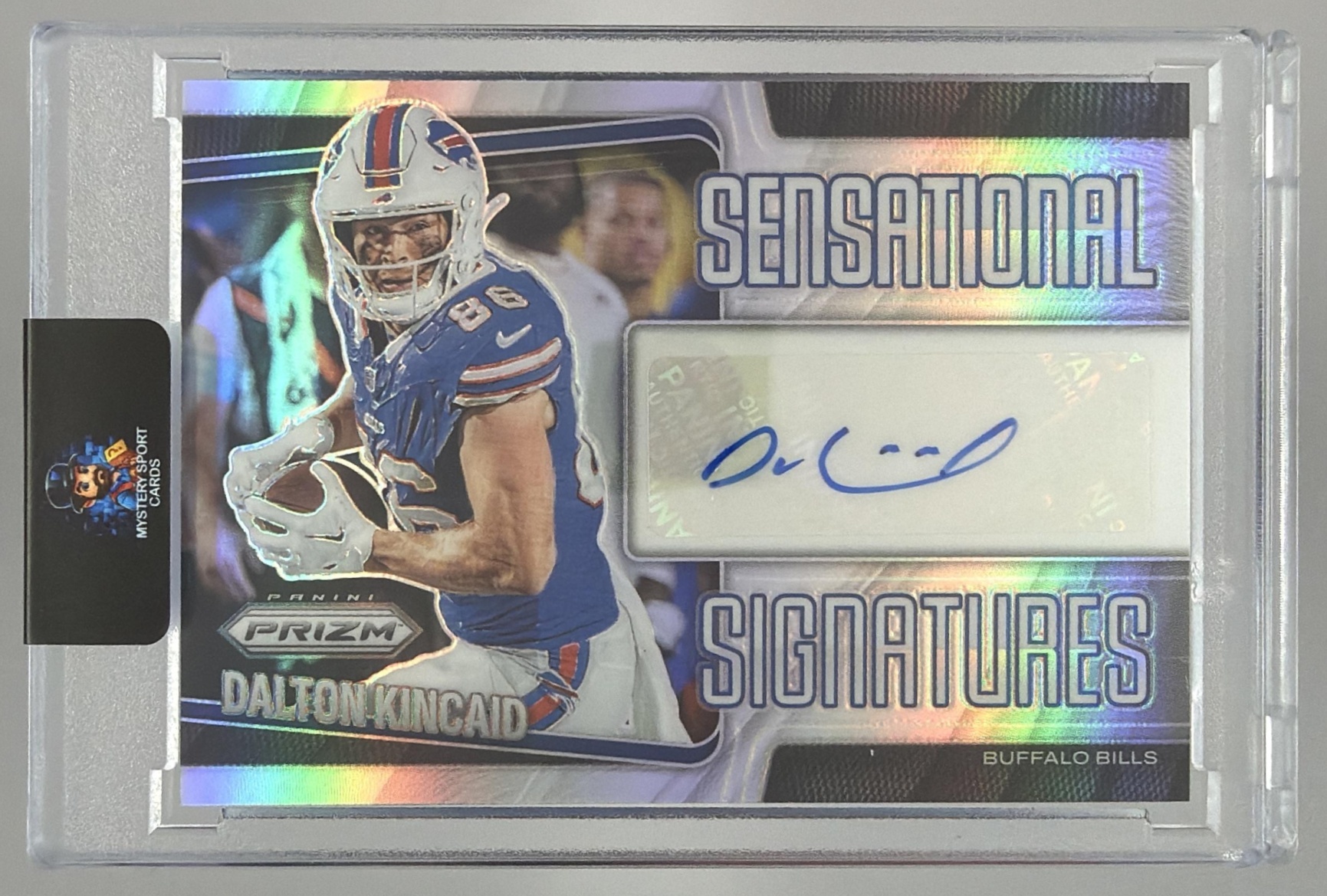 Card image for 2025 Panini Prizm Dalton Kincaid Sensational Signatures /149 #SEN-DKD Auto Bills