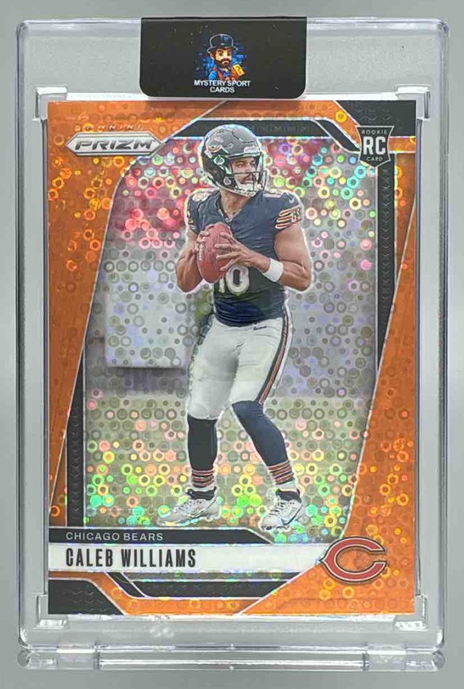 Card image for 2024 Panini Football Prizm Caleb Williams #301 RC Chicago Bears