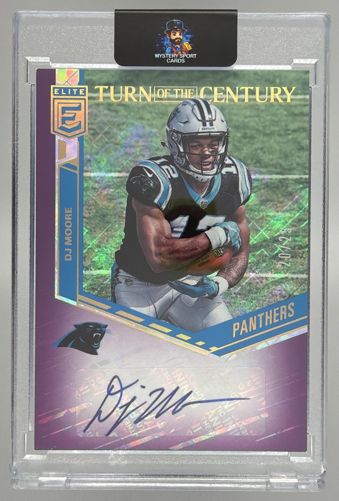 Card image for 2018 Panini Football Donruss Elite Lenny Moore Signatures /49 #ES-LM Auto