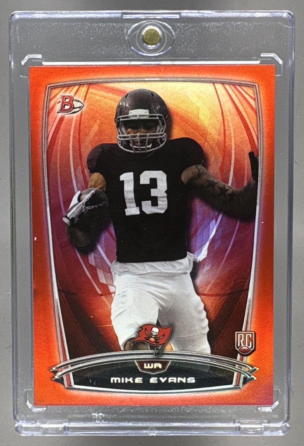 2014 BOWMAN MIKE EVANS #66 ROOKIES RED /199 RC BUCCANEERS