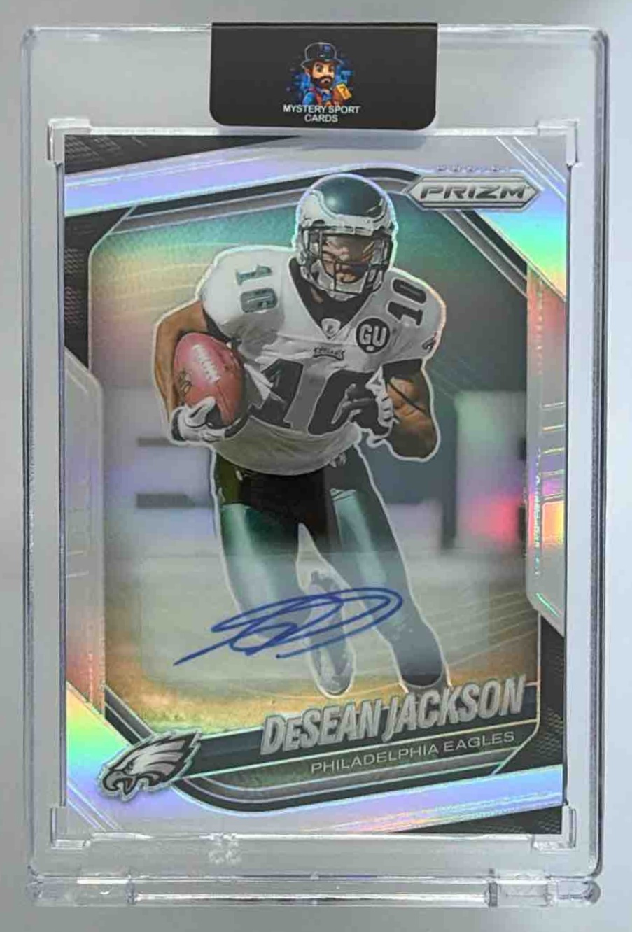 Card image for 2025 Panini Prizm DeSean Jackson Choice Auto /100 #294 Eagles