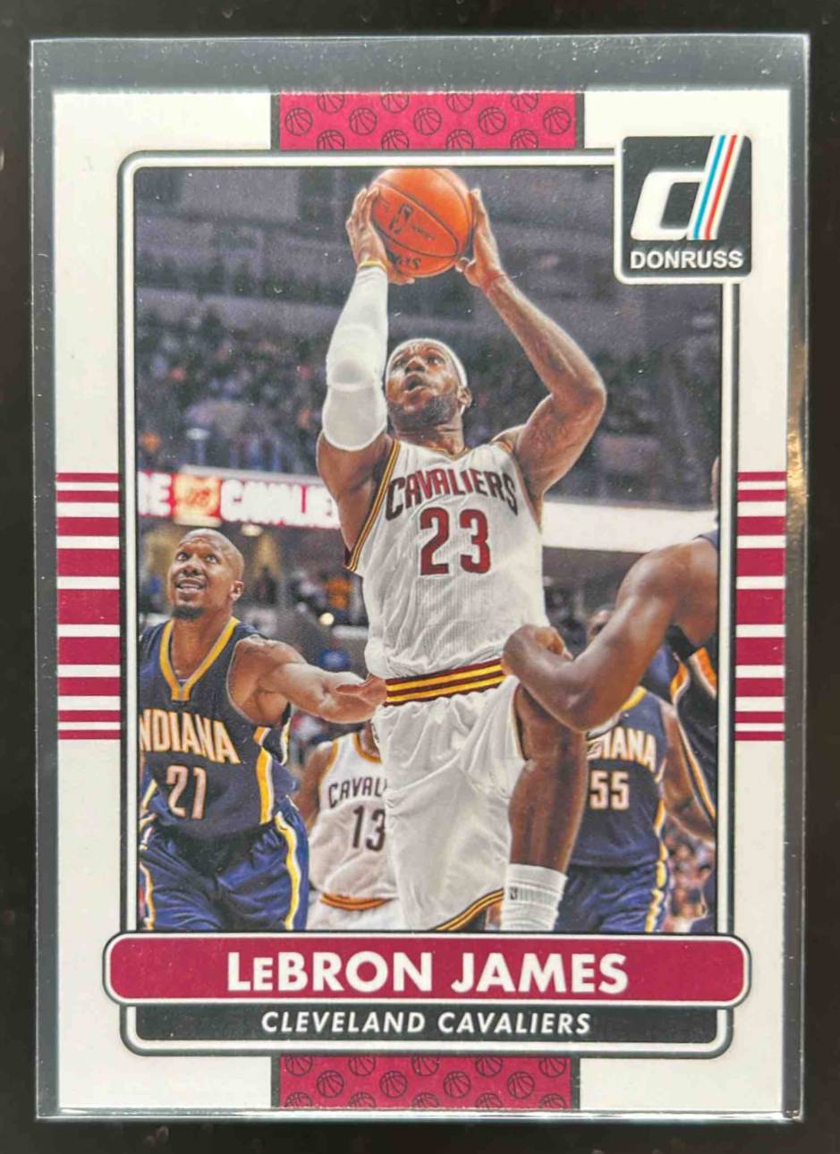 Card image for 2014-15 PANINI DONRUSS LEBRON JAMES #170 CLEVELAND CAVALIERS