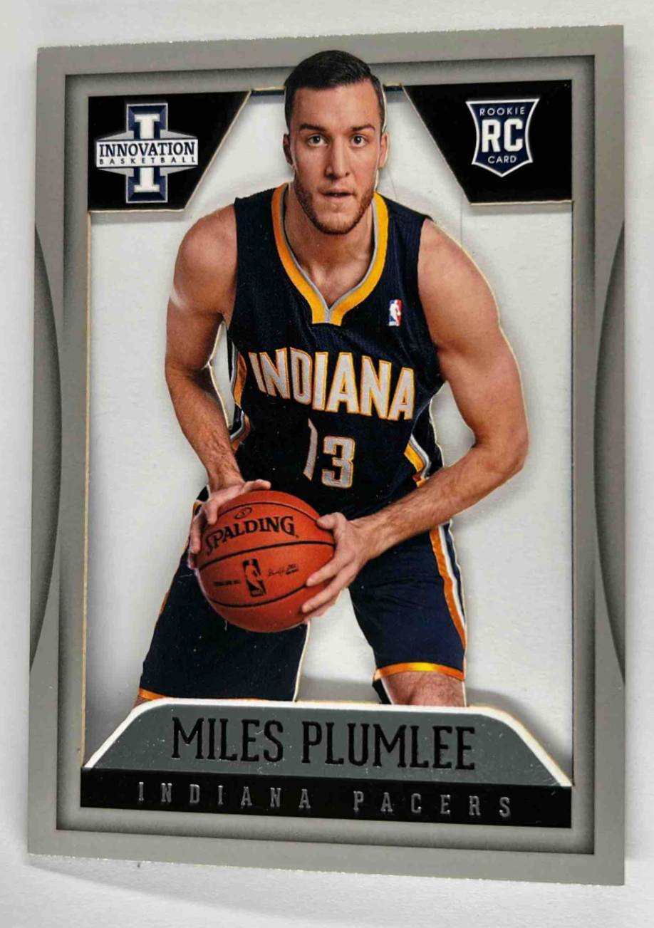 Card image for 2012-13 PANINI INNOVATION MILES PLUMLEE /349 #122 RC ROOKIE INDIANA PACERS