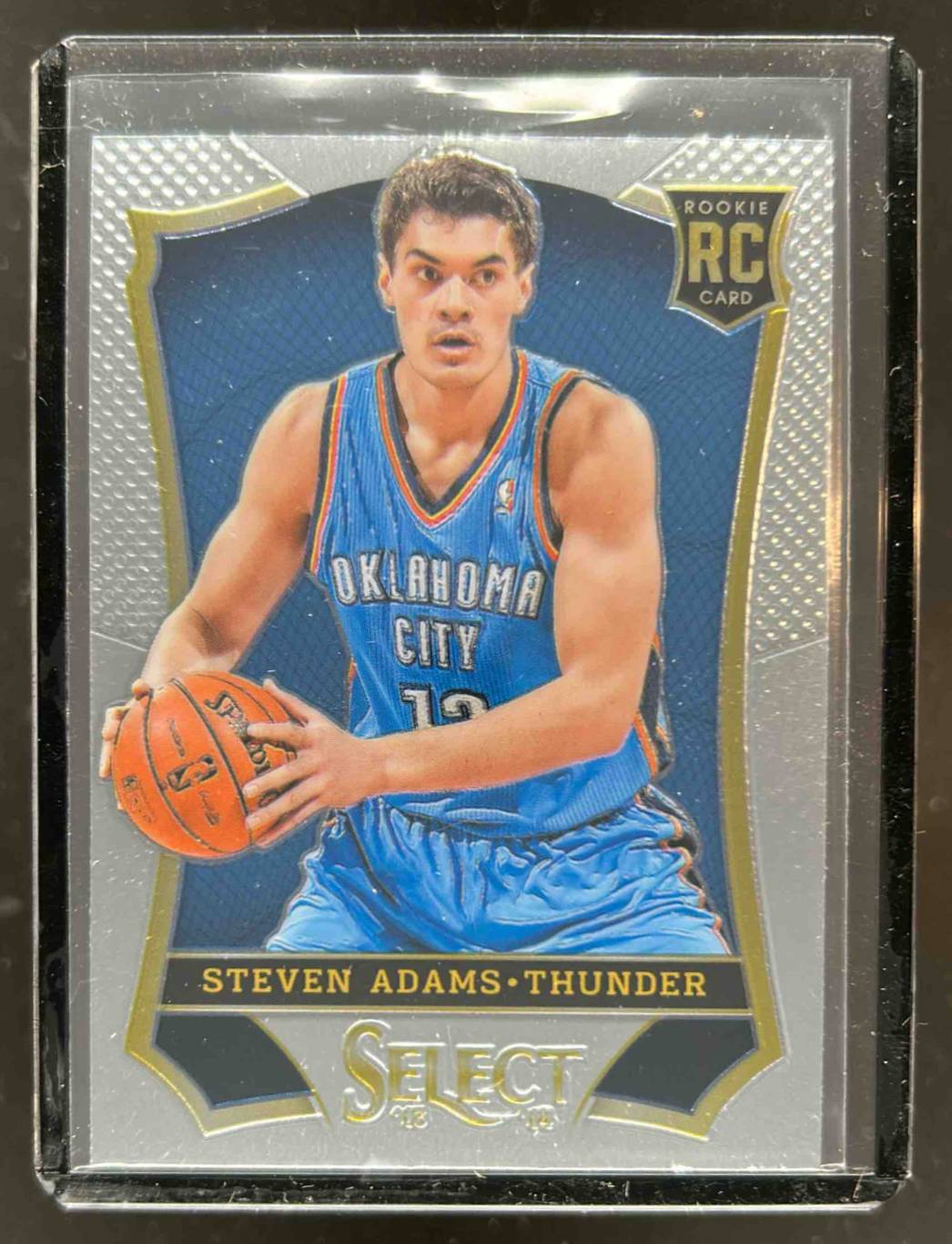 Card image for 2013-14 PANINI SELECT STEVEN ADAMS #195 RC ROOKIE OKLAHOMA CITY THUNDER