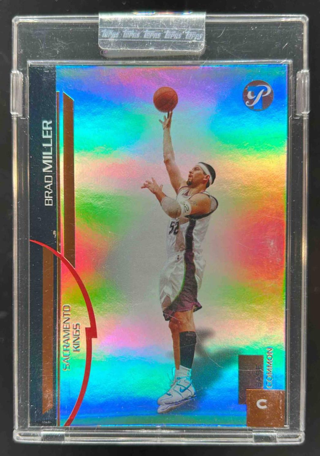 Card image for 2005-06 TOPPS PRISTINE BRAD MILLER UNCIRCULATED /325 #19 SACRAMENTO KINGS