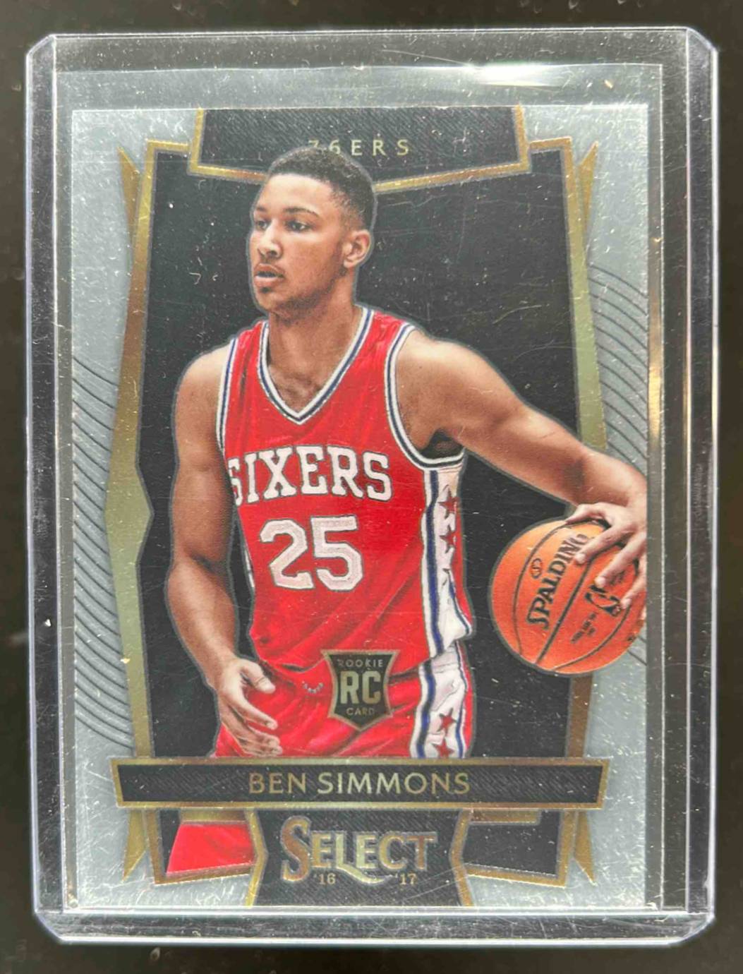 Card image for 2016-17 PANINI SELECT BEN SIMMONS #60 RC CONCOURSE ROOKIE PHILADELPHIA 76ERS