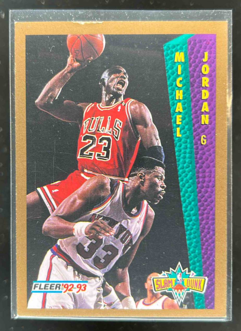 Card image for 1992-93 FLEER MICHAEL JORDAN #273 CHICAGO BULLS