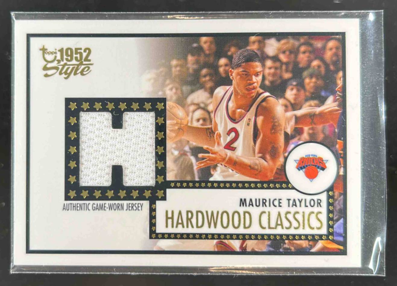 Card image for 2005-06 Topps 1952 Style Maurice Taylor Hardwood Classics #HCR-MT
