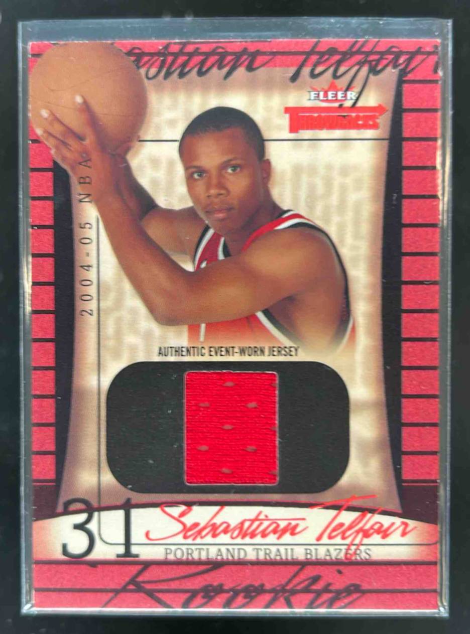 Card image for 2004-05 Fleer Throwbacks Sebastian Telfair 251 /499 #86 MEM RC Rookie